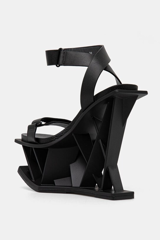 Încălțăminte United Nude sandale de piele Vector 108490116 negru