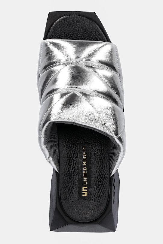 Кожени чехли United Nude Bull Puffy черен 10897141188