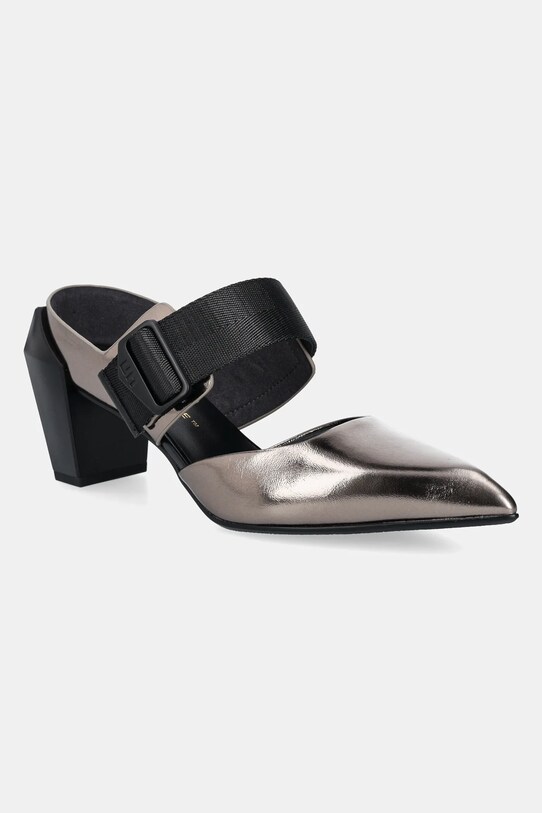 United Nude czółenka Gem Mule Mid syntetyczny brązowy 1090615716