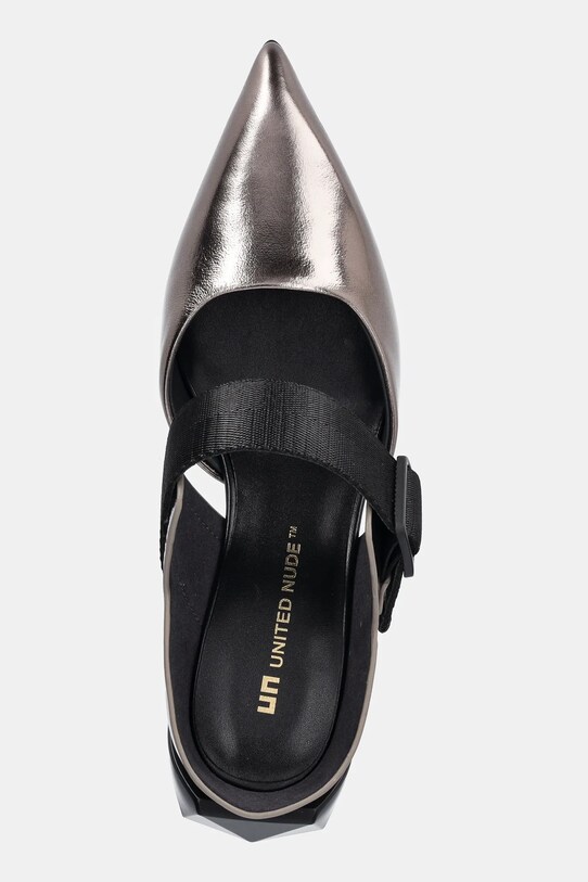 United Nude czółenka Gem Mule Mid brązowy 1090615716