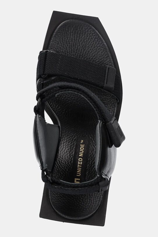 United Nude stilettos de piele Wa Puffy Hi negru 1092401188