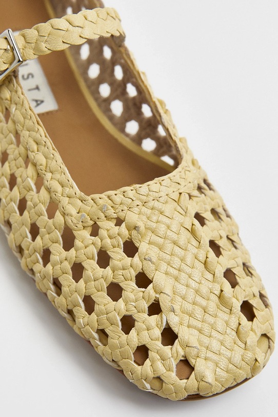 Miista balerini de piele Yeida bej MI.5642