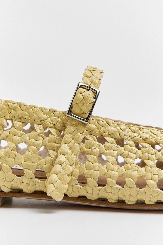 Miista balerini de piele Yeida MI.5642 bej