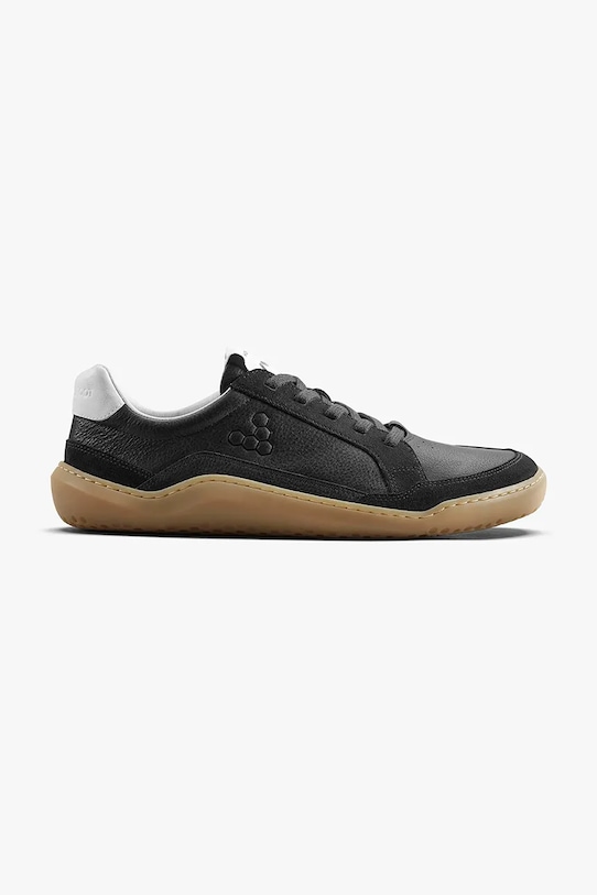 Vivobarefoot sneakersy skórzane GOBI II PREMIUM LEATHER skóra zamszowa czarny 209660