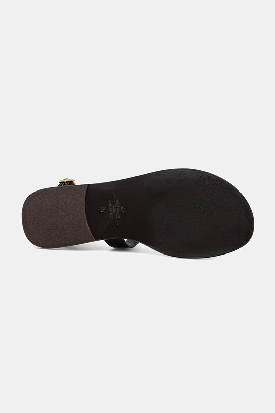 Weekend Max Mara sandale de piele LEMMA 2515521075600.BROWN maro