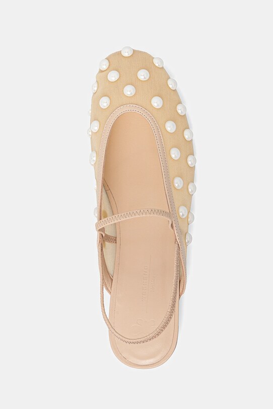 Балетки Weekend Max Mara SONNI бежевий 2515521155600.NUDO