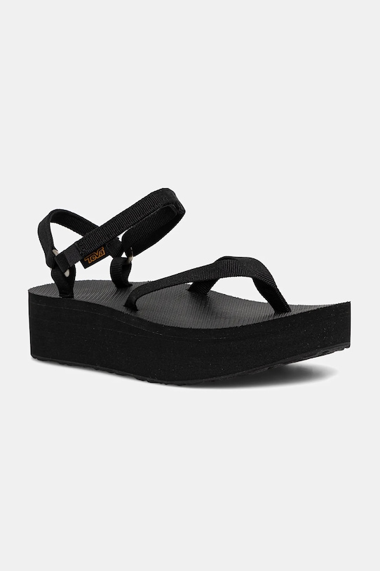 Teva sandały Flatform Sandal Slim pozostałe czarny 1164630