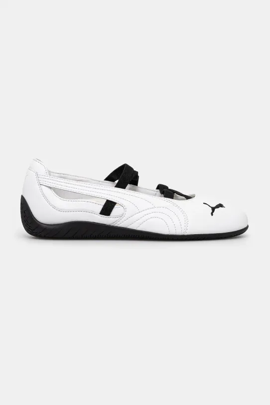 Puma ballerine in pelle Speedcat Ballet 403587 bianco SS25