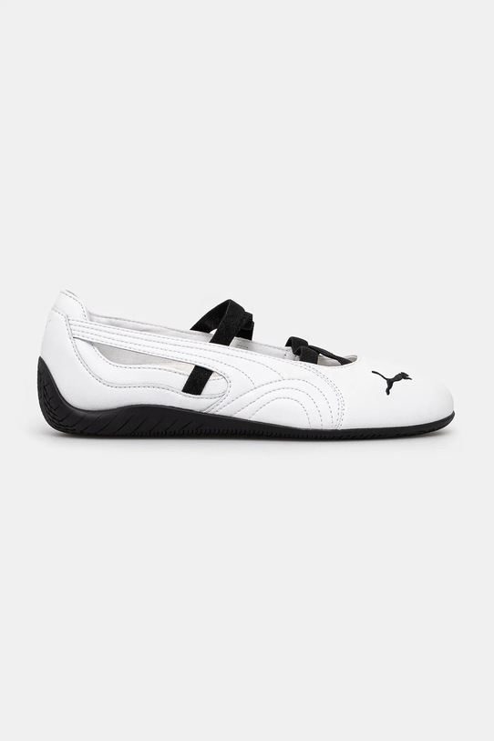 Puma balerini de piele Speedcat Ballet 403587 alb AW25