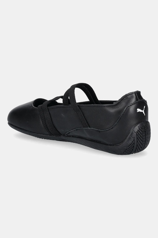 Obuwie Puma baleriny skórzane Speedcat Ballet 403587 czarny