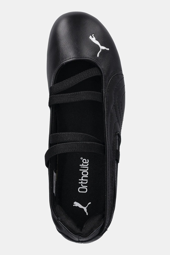 Puma baleriny skórzane Speedcat Ballet czarny 403587