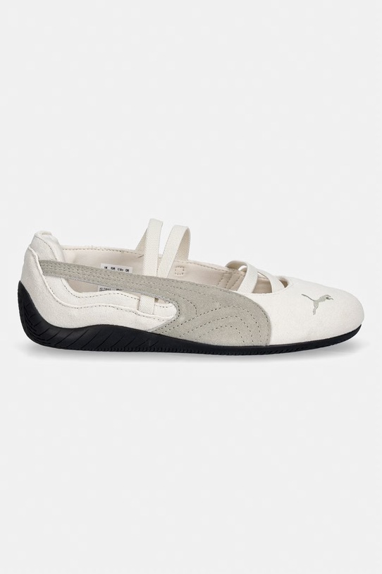 Semišové baleríny Puma Speedcat Ballet 401287 béžová SS26