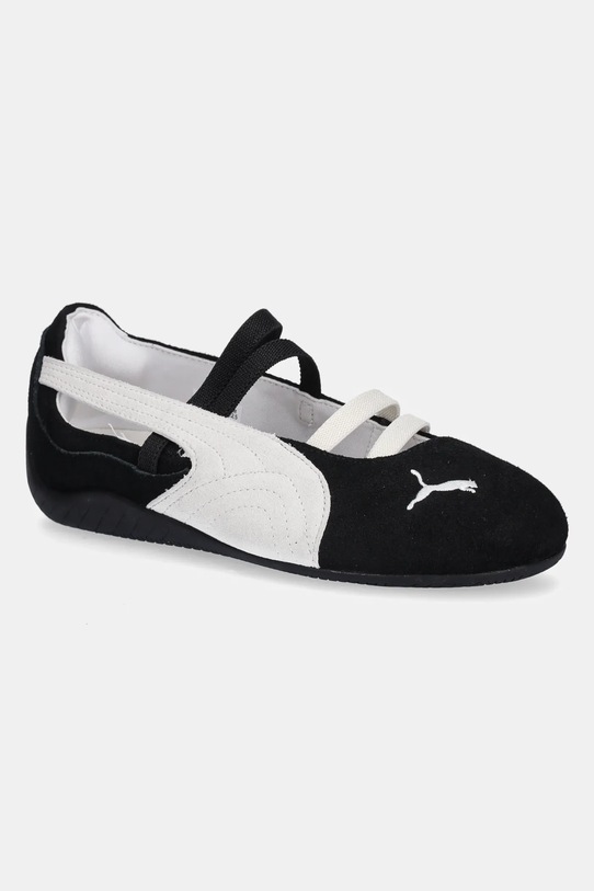 Puma baleriny zamszowe Speedcat Ballet czarny 401287