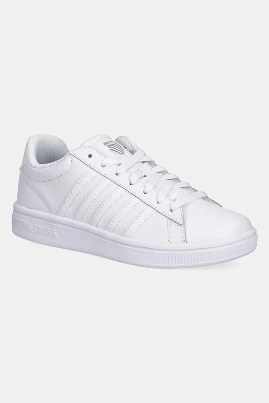 Sneakers boty K-Swiss COURT TIEBREAK II plochá bílá 94413.100.M