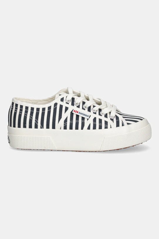 Tenisky Superga STRIPES PRINT S2136YW.AD5 tmavomodrá SS25