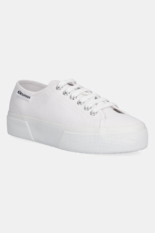 Tenisky Superga PLATFORM LEGGERA plochá biela S2142ZW.901