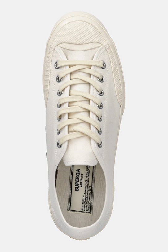 Superga teniși WORKS LOW CUT COTTON CANV alb S51347W.A1Q