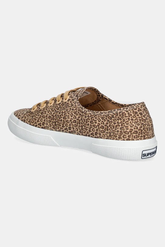 Obuwie Superga tenisówki MICRO LEOPARD PRINT LEGGE S6135MW.A08 brązowy