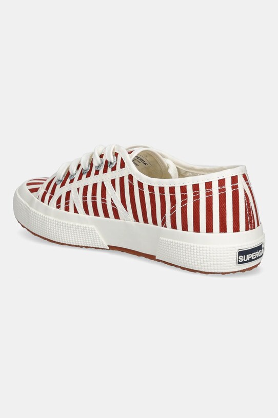 Obuv Tenisky Superga STRIPES PRINT S8148TW.AD4 červená