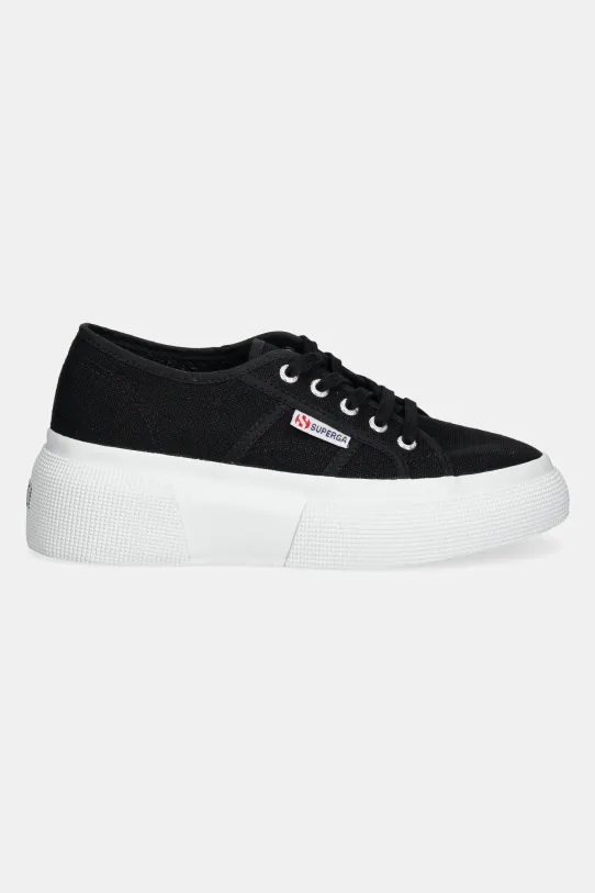 Superga tenisówki BUBBLE S2132LW.999 czarny SS25