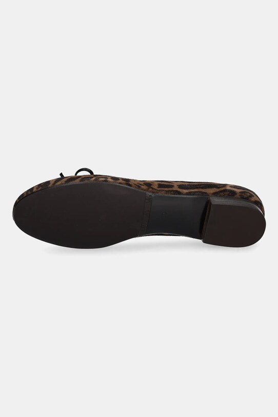 Billi Bi balerini din piele întoarsă Leopardo arabica suede 546 A7425 maro