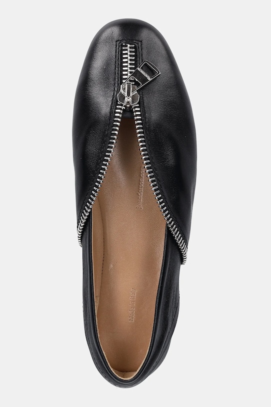 JW Anderson balerini de piele Biker Ballerina negru BL0032.LA0268.999