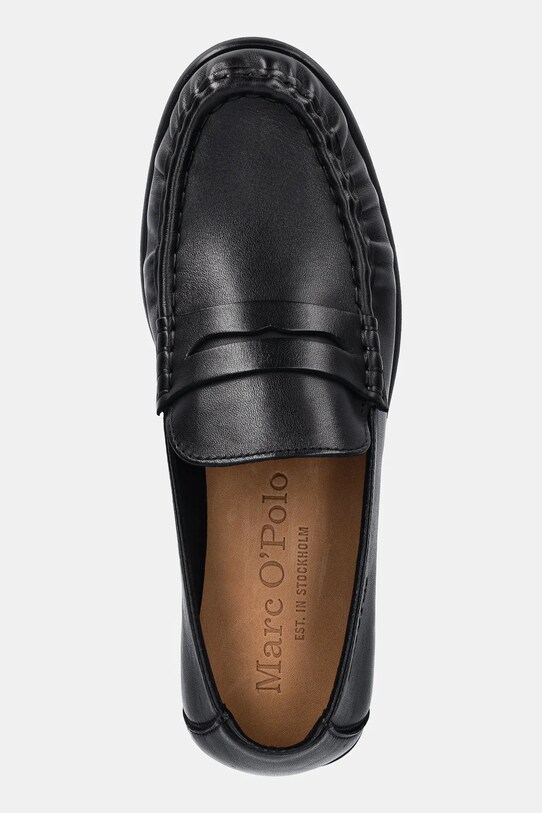 Kožené mokasíny Marc O'Polo FIONA 1A černá 50118633201134