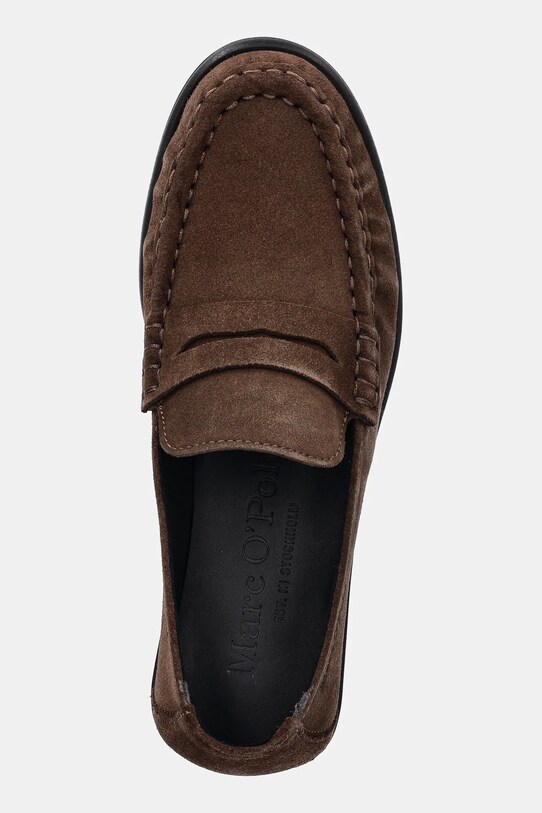 Замшевые мокасины Marc O'Polo FIONA 1B коричневый 50118633202300