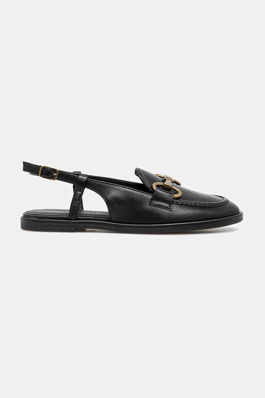 Marc O'Polo balerini de piele ALVA 6A 50217241101132 negru SS25