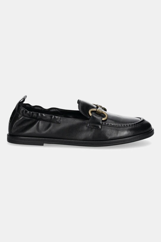 Marc O'Polo mocasini de piele ALVA 4A 50217243202132 negru SS25