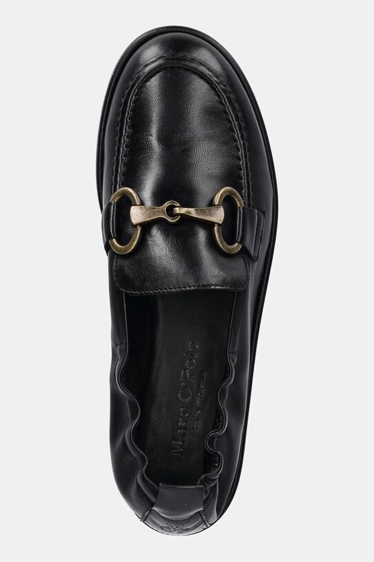 Marc O'Polo mocasini de piele ALVA 4A negru 50217243202132