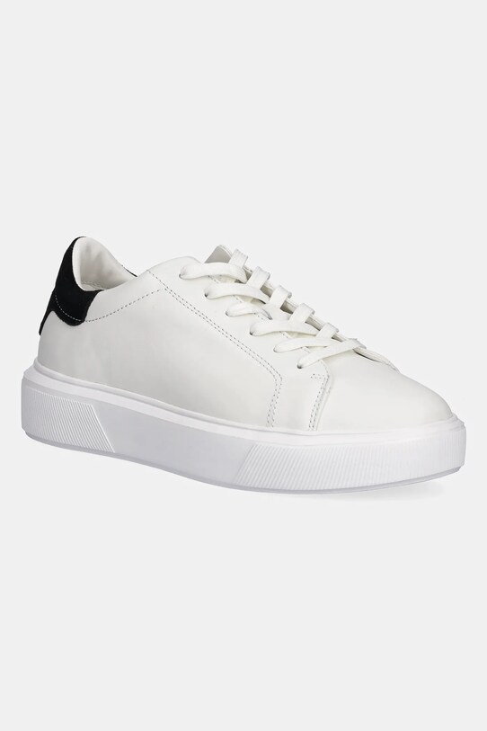 Marc O'Polo sneakersy skórzane KAIRA skóra zamszowa biały 50218103501171