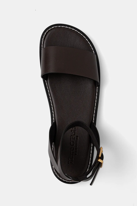 Marc O'Polo sandale de piele STINA 4A maro 50318691103100
