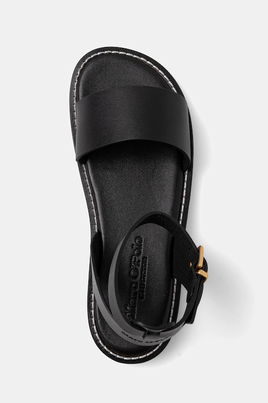 Kožené sandály Marc O'Polo STINA 4A černá 50318691103100