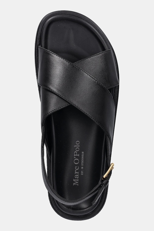 Marc O'Polo sandały skórzane ADRIANA 3A czarny 50318741105100