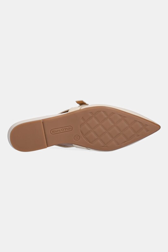 Шкіряні балетки Marc O'Polo PENELOPE 2A 50318781101100 бежевий