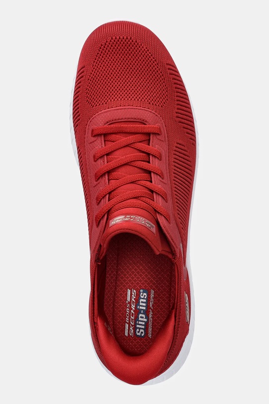 Skechers sneakersy BOBS SQUAD CHAOS czerwony 117497.