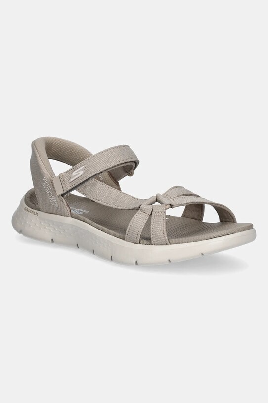 Skechers sandale GO WALK FLEX textil bej 141481.