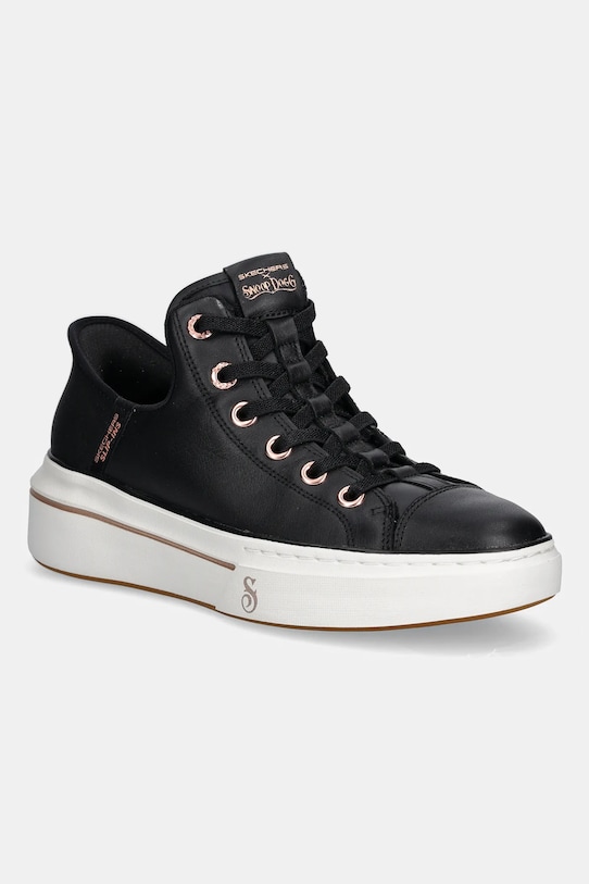 Skechers sneakersy SNOOP ONE OG tekstylny czarny 186001