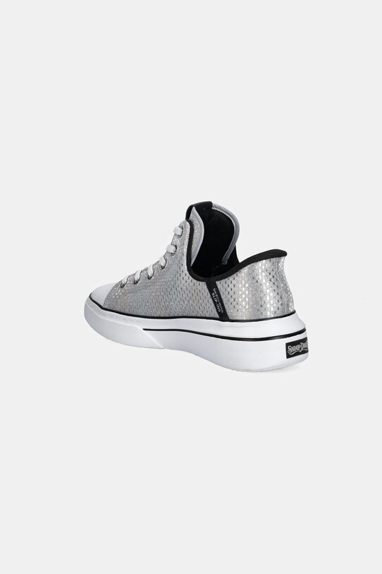Obuwie Skechers tenisówki SNOOP ONE DISCO 186006 srebrny
