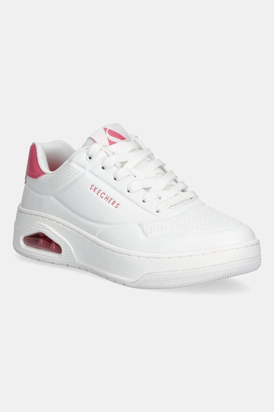 Αθλητικά Skechers UNO COURT φλατ λευκό 177705