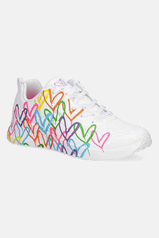 Skechers sneakers UNO LITE plată alb 177977