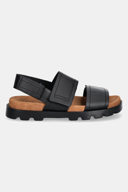 Camper sandale de piele Brutus Sandal K201323.013 negru SS25
