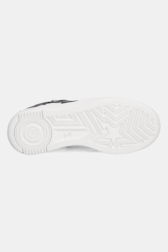A Bathing Ape sneakersy skórzane BAPE STA #3 L 1K80291303 czarny