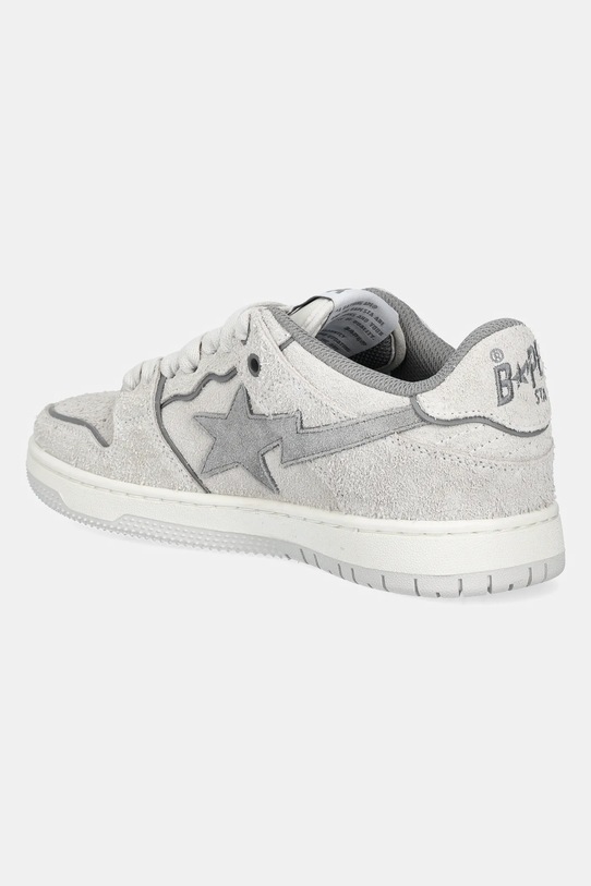 Obuwie A Bathing Ape sneakersy BAPE SK8 STA #3 L 1K80291312 szary