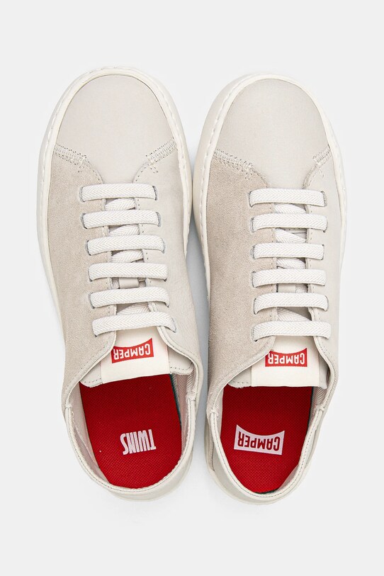 Camper sneakersy nubukowe TWS beżowy K201670.008