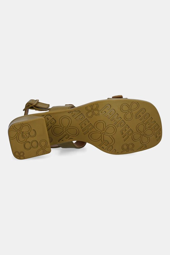 Kožené sandály Camper Kora Sandal K201739.003 zelená