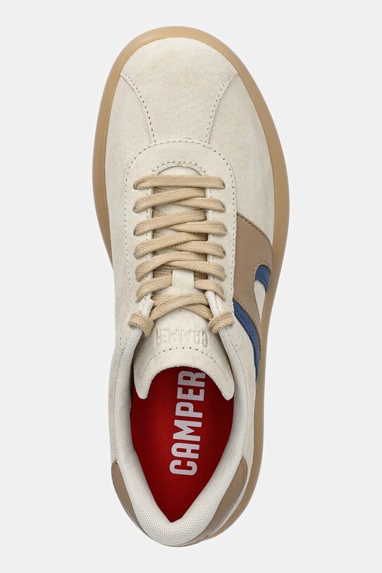 Camper sneakersy nubukowe Pelotas Soller beżowy K201608.010