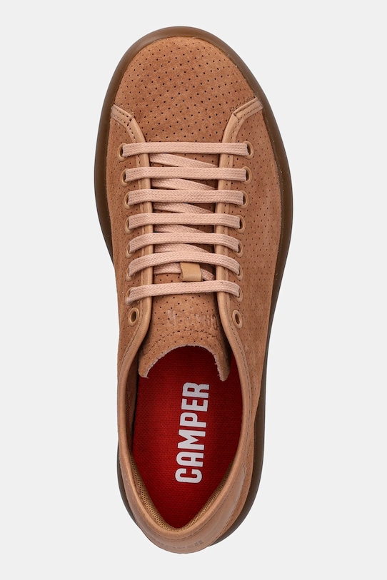 Kožené tenisky Camper Pelotas Soller hnedá K201668.015
