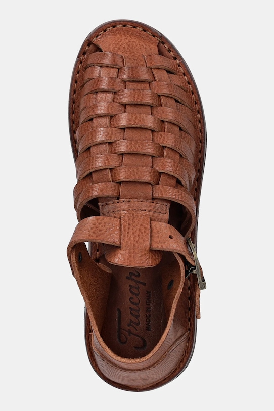 Kožené sandály Fracap Sandals hnědá D025